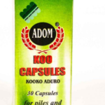 Adom Koo 30 Capsules for Piles and Pains